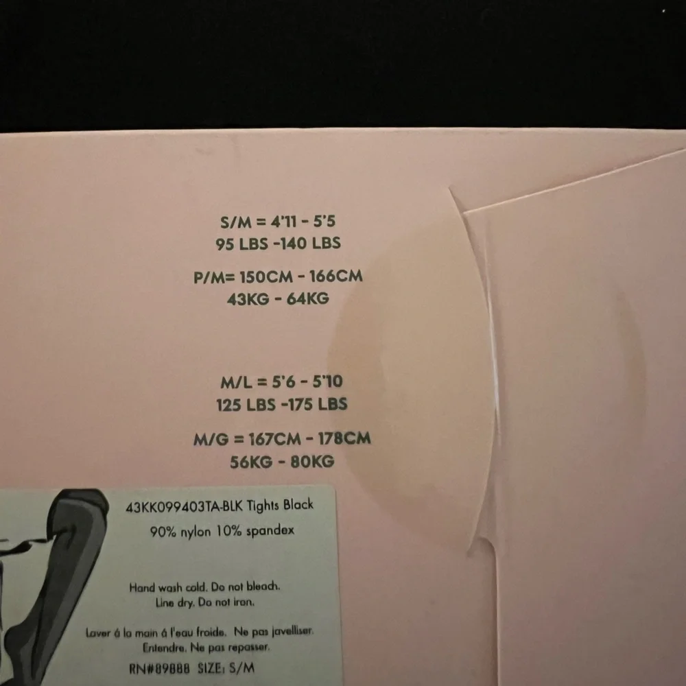 Kate spade tights small NWT - Picture 3 of 4